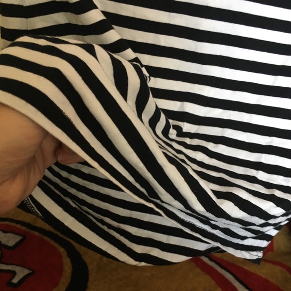 Striped stretchy Medium H&M Mini skirt - Picture 6 of 7
